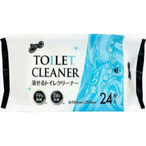 流せるトイレクリーナー(ウェットタイプ)　24枚