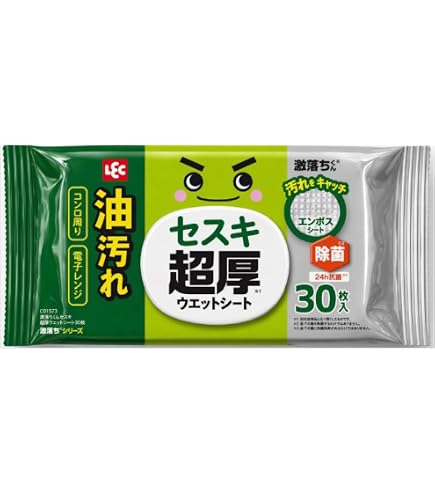 激落ちくんセスキ超厚ウエットシート 30枚 [C01573]